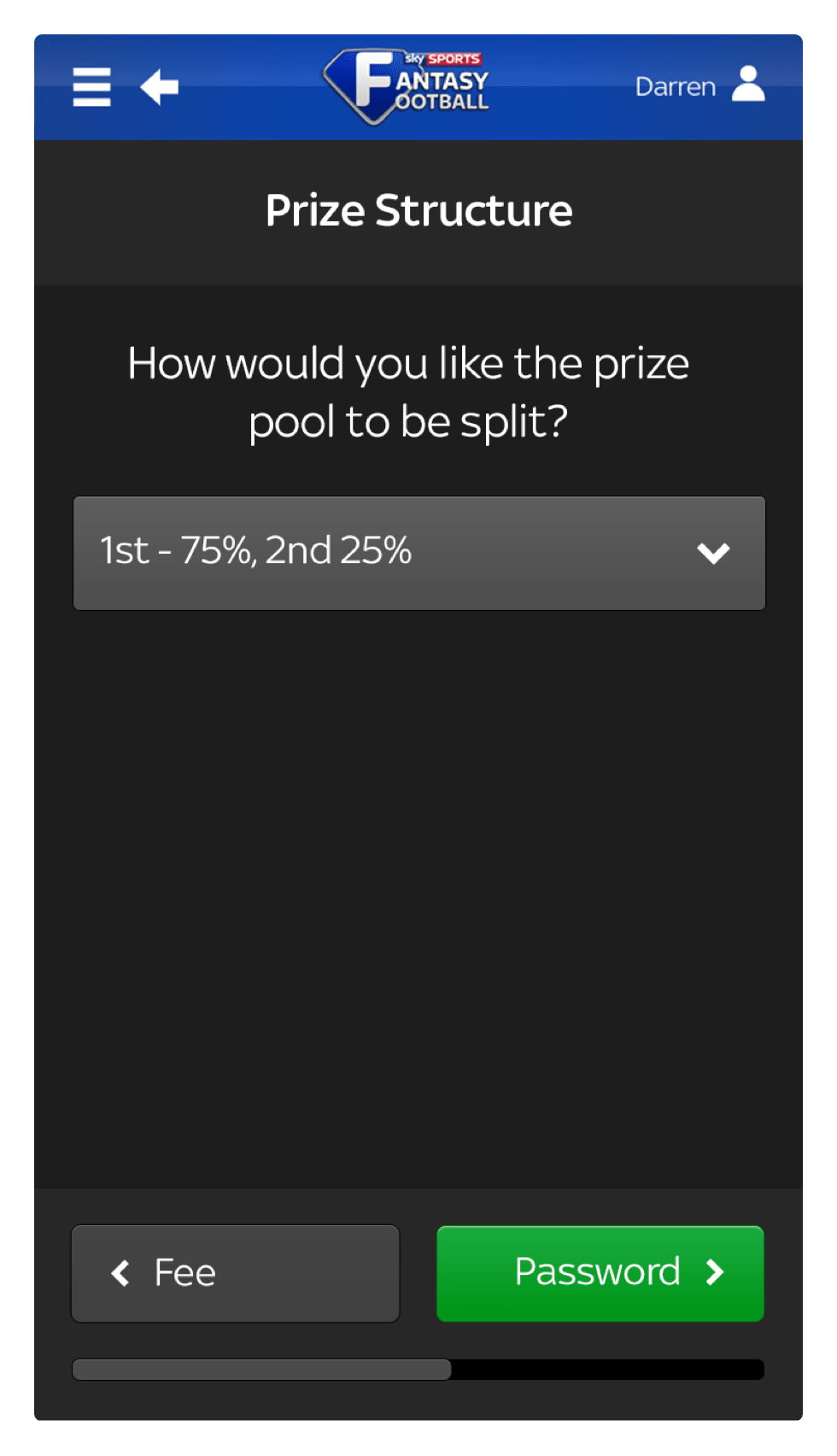 Fantasy Football League Prize Structure